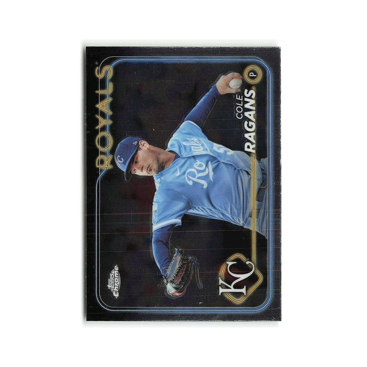 Cole Ragans 2024 Topps Chrome #186 Kansas City Royals Baseball Card NM