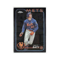 Brett Baty 2024 Topps Chrome #17 New York Mets Baseball Card NM