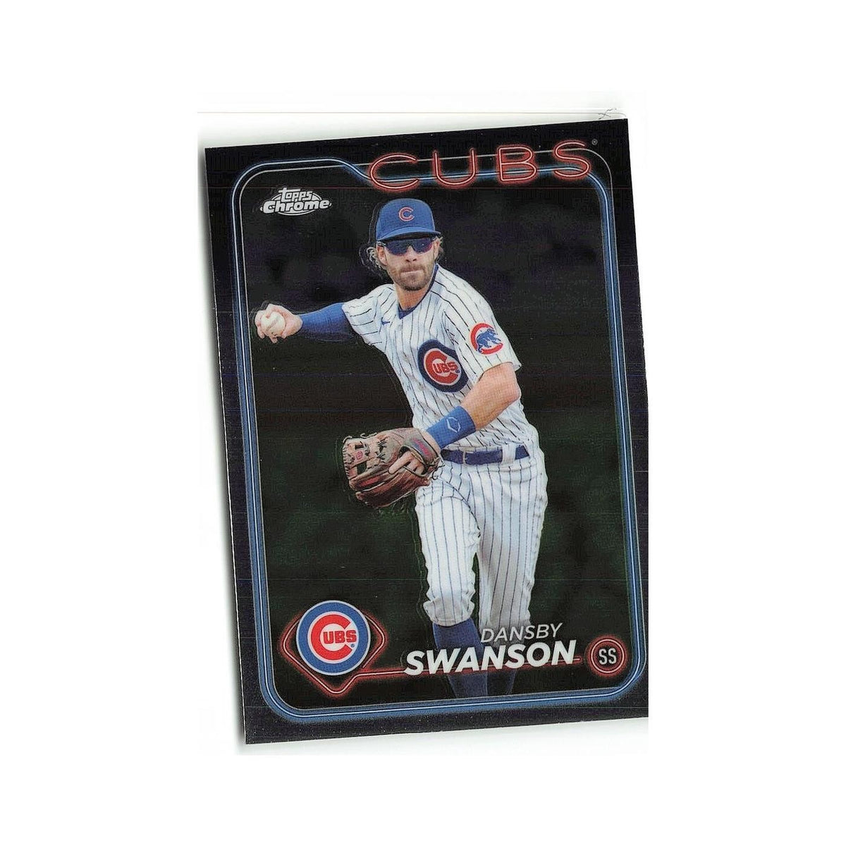 Dansby Swanson 2024 Topps Chrome #231 Chicago Cubs Baseball Card NM