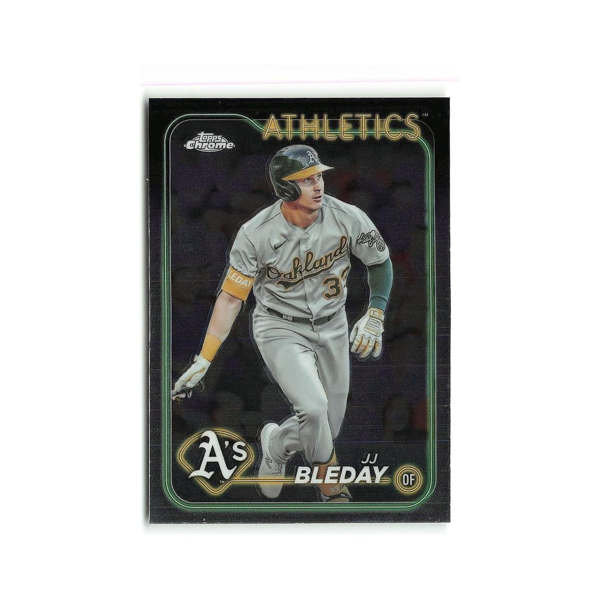 JJ Bleday 2024 Topps Chrome #190 Oakland Athletics Baseball Card NM