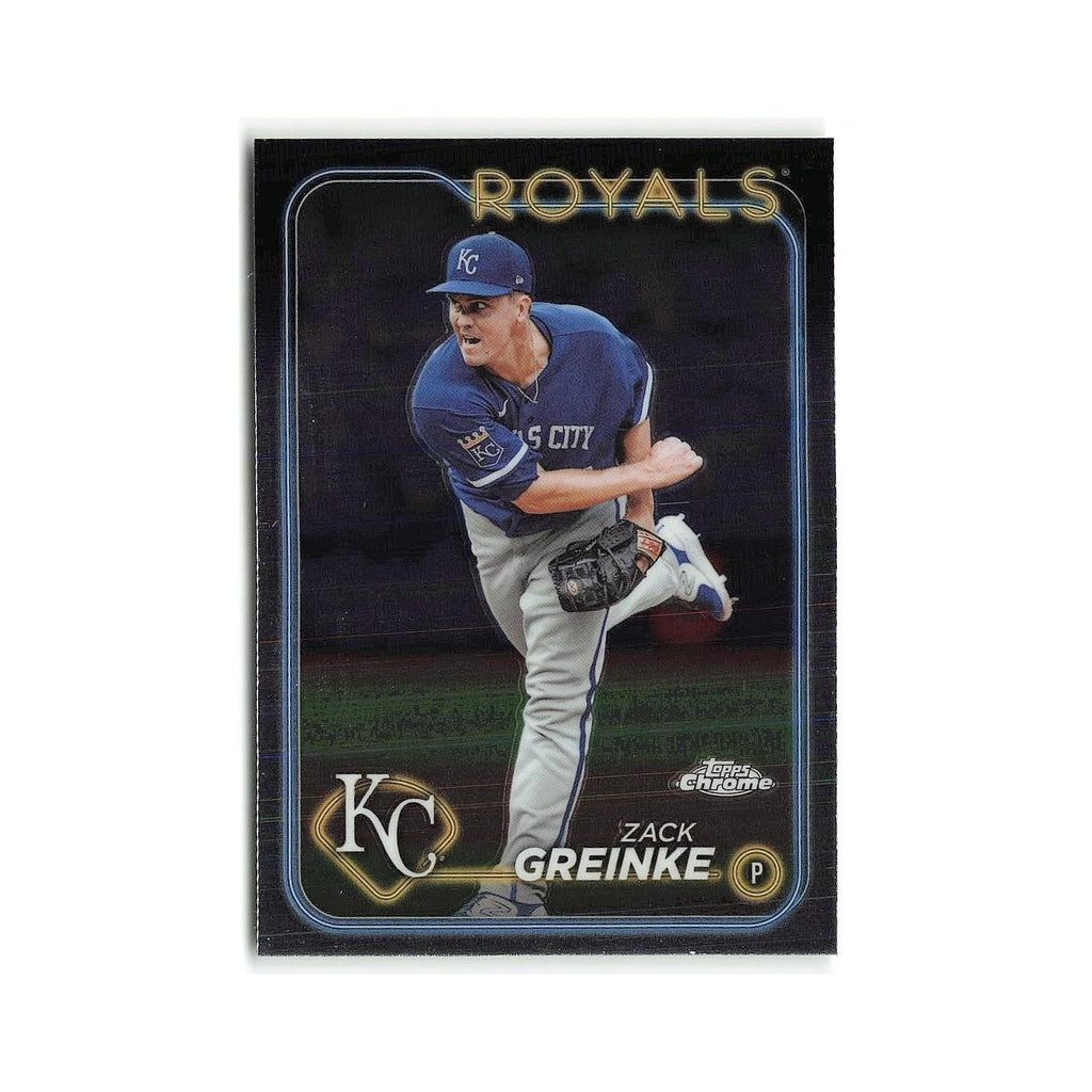 Zack Greinke 2024 Topps Chrome #202 Kansas City Royals Baseball Card NM