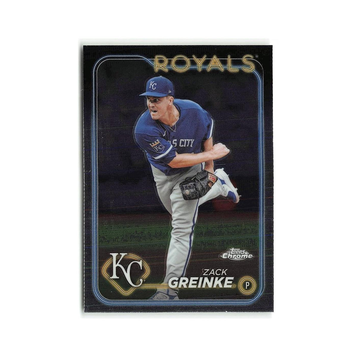 Zack Greinke 2024 Topps Chrome #202 Kansas City Royals Baseball Card NM