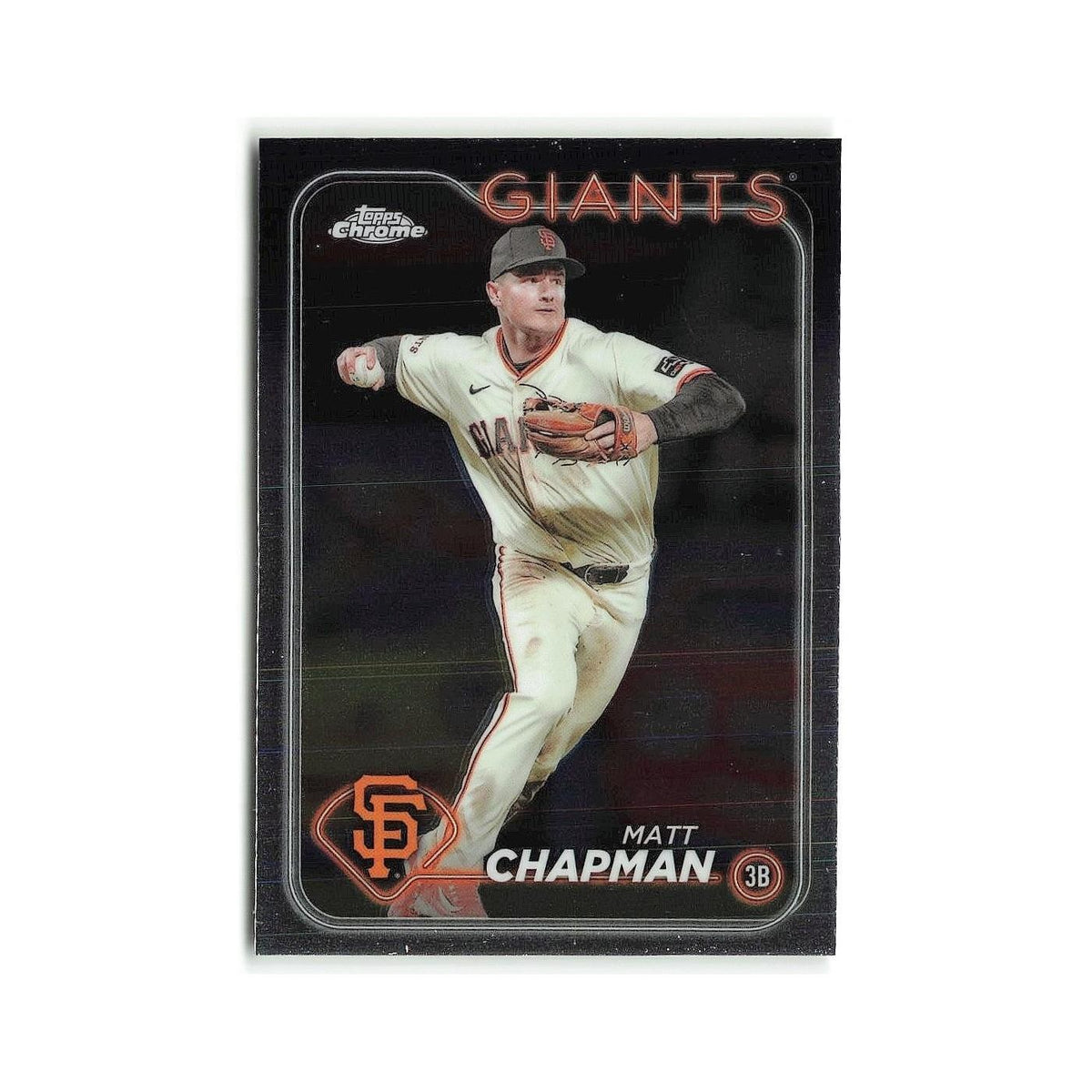 Matt Chapman 2024 Topps Chrome #81 San Francisco Giants Baseball Card NM