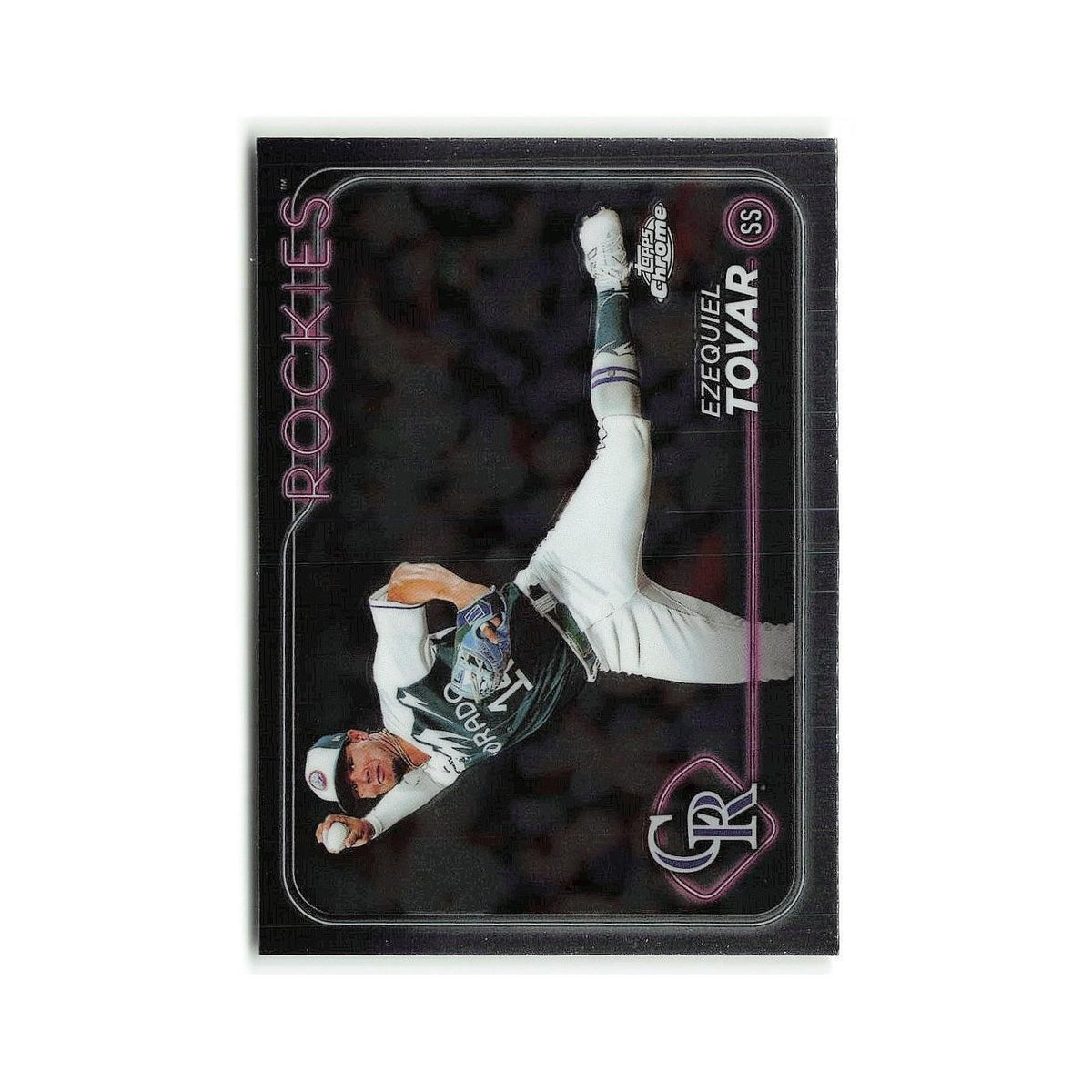 Ezequiel Tovar 2024 Topps Chrome #105 Colorado Rockies Baseball Card NM