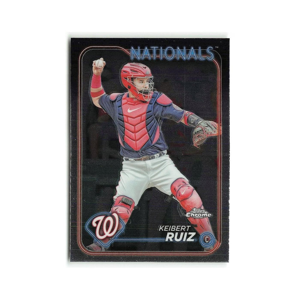 Keibert Ruiz 2024 Topps Chrome #64 Washington Nationals Baseball Card NM