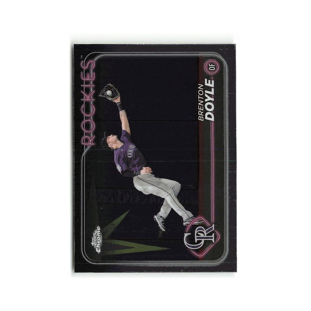 Brenton Doyle 2024 Topps Chrome #139 Colorado Rockies Baseball Card NM