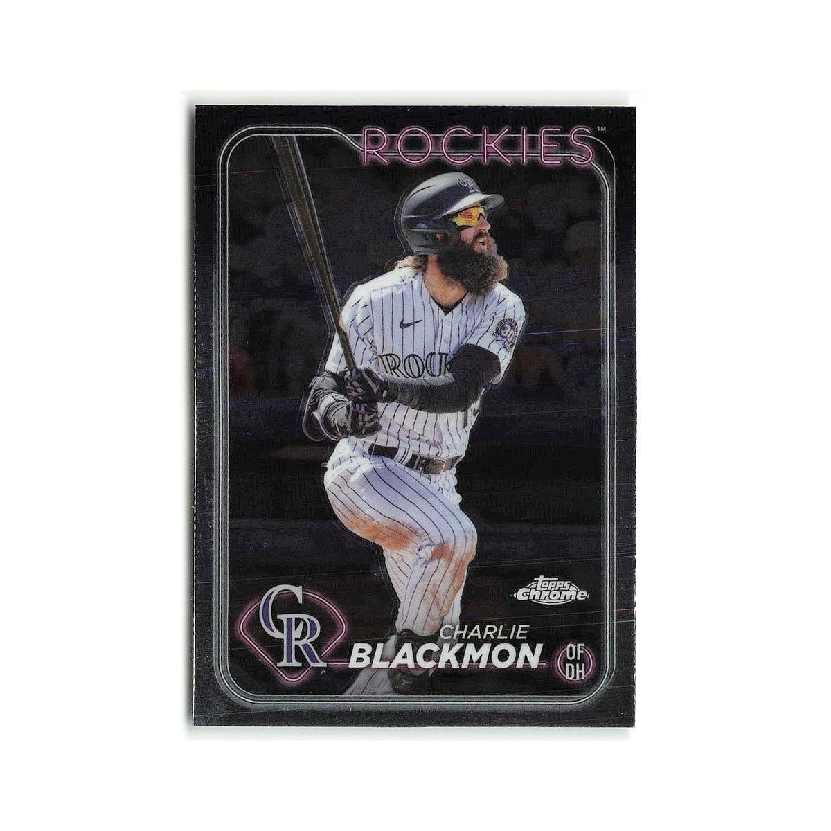 Charlie Blackmon 2024 Topps Chrome #157 Colorado Rockies Baseball Card NM