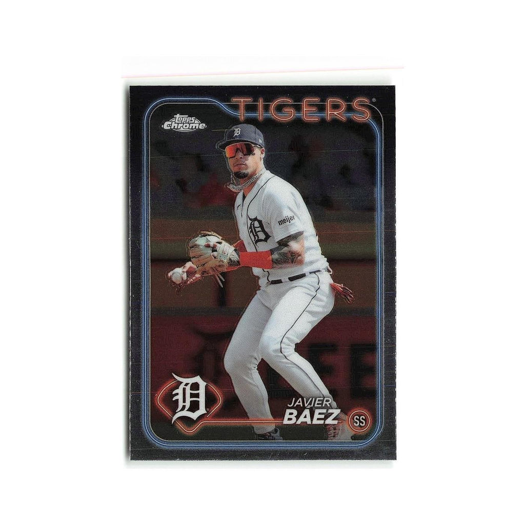 Javier Báez 2024 Topps Chrome #109 Detroit Tigers Baseball Card NM