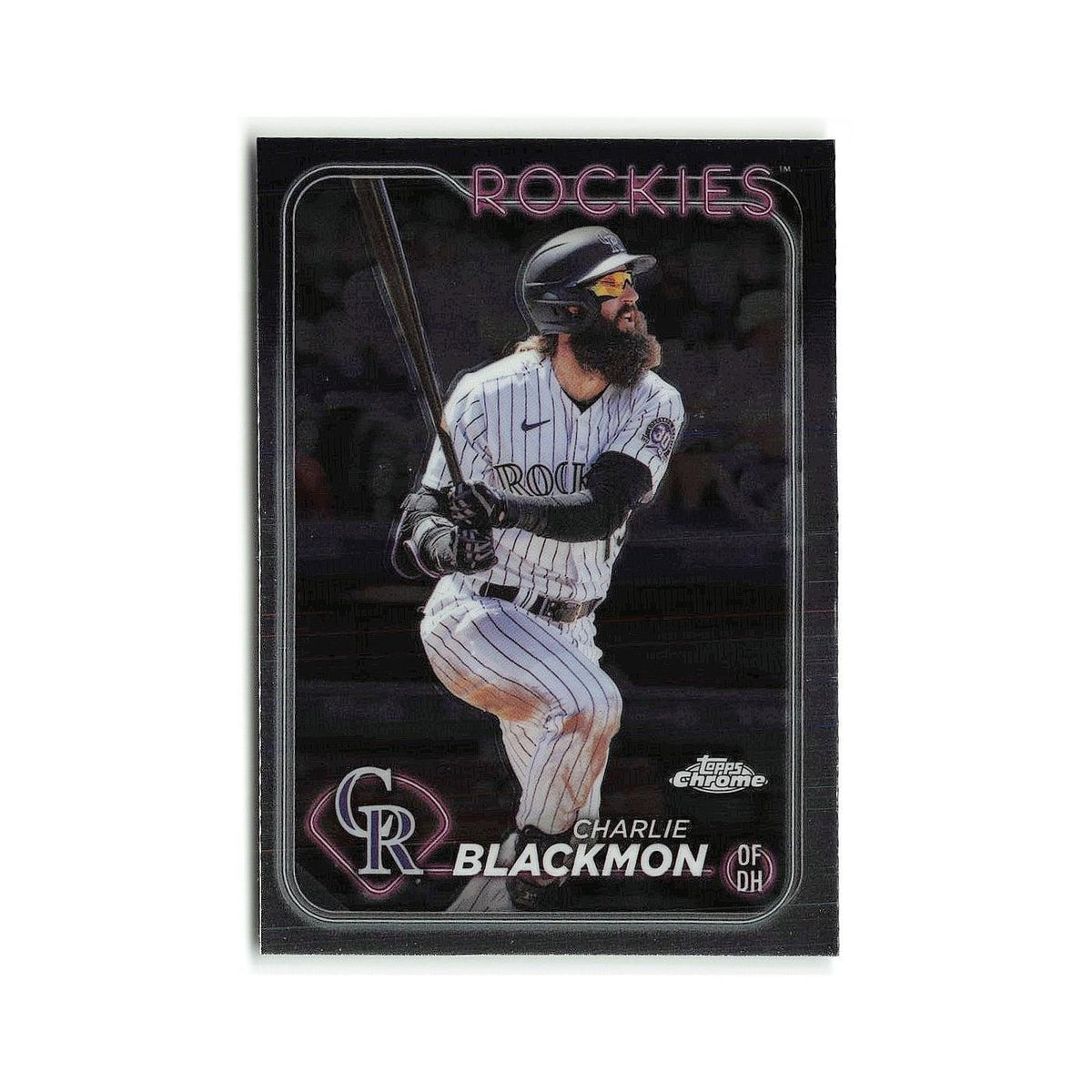 Charlie Blackmon 2024 Topps Chrome #157 Colorado Rockies Baseball Card NM