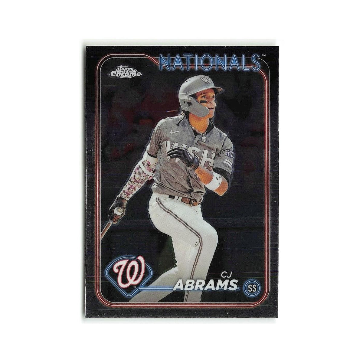 CJ Abrams 2024 Topps Chrome #247 Washington Nationals Baseball Card NM