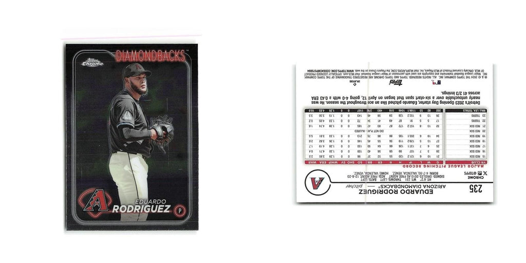 Eduardo Rodriguez 2024 Topps Chrome #235 Arizona Diamondbacks Baseball Card NM