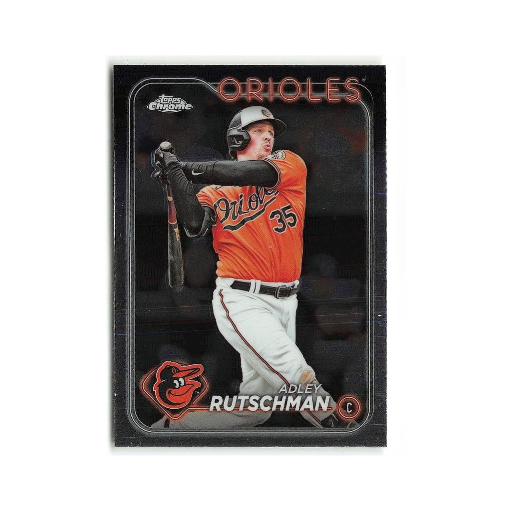 Adley Rutschman 2024 Topps Chrome #80 Baltimore Orioles Baseball Card NM