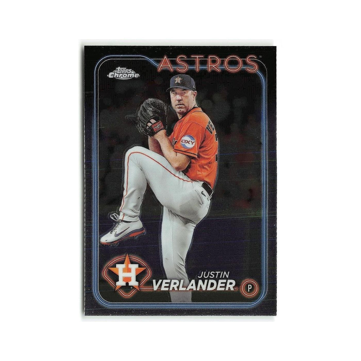 Justin Verlander 2024 Topps Chrome #291 Houston Astros Baseball Card NM
