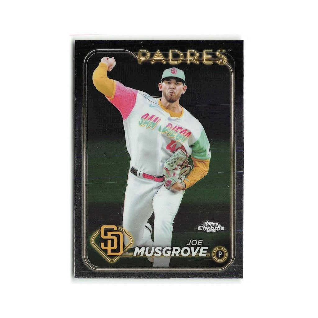 Joe Musgrove 2024 Topps Chrome #192 San Diego Padres Baseball Card NM