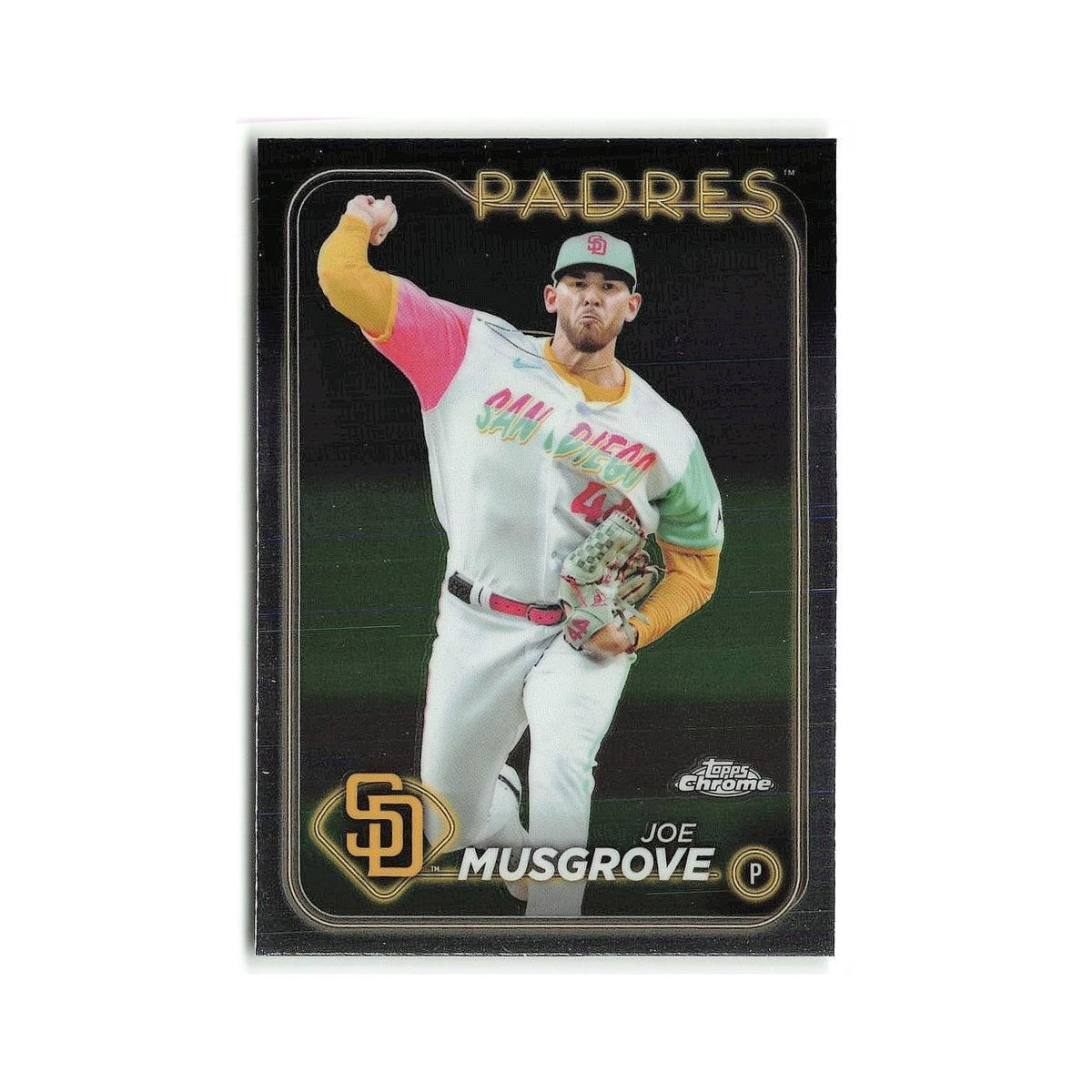 Joe Musgrove 2024 Topps Chrome #192 San Diego Padres Baseball Card NM