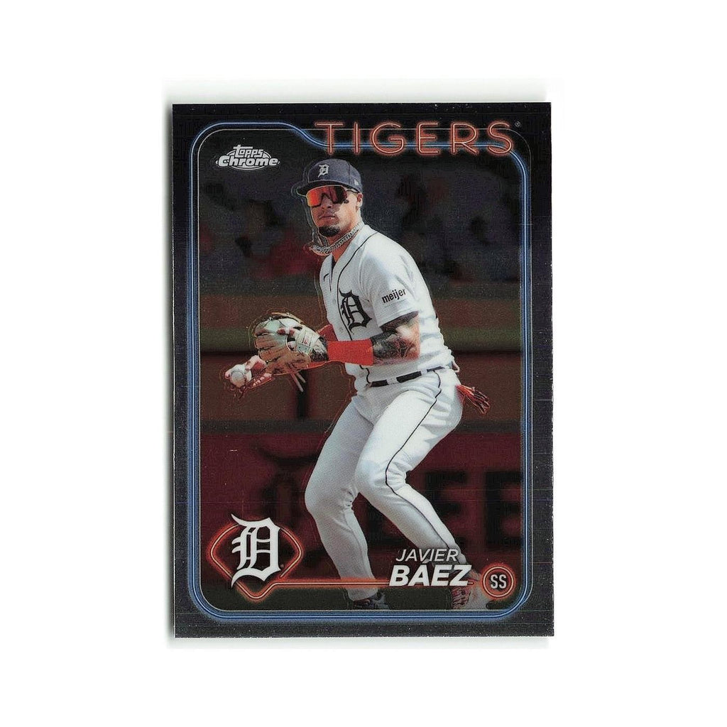 Javier Báez 2024 Topps Chrome #109 Detroit Tigers Baseball Card NM