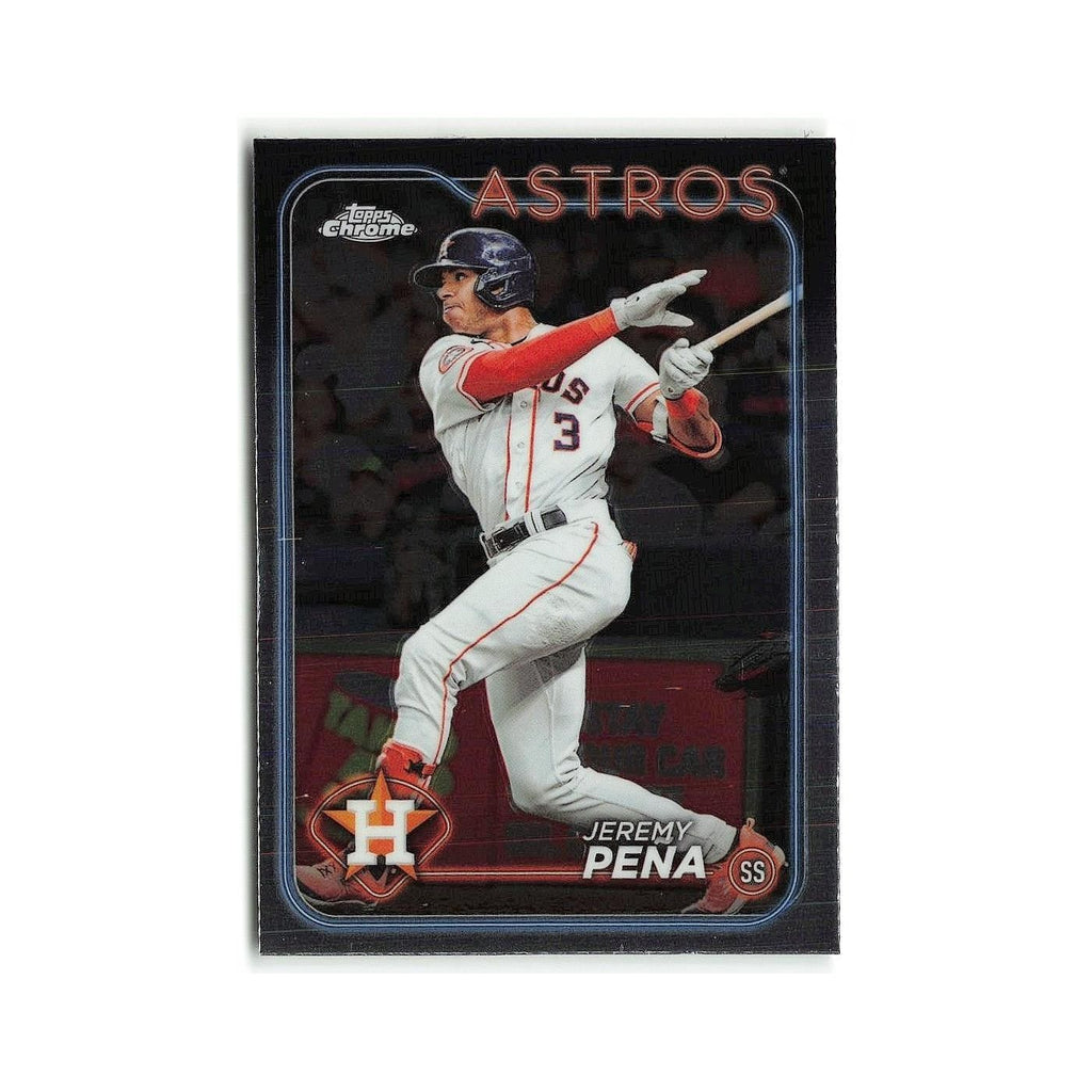 Jeremy Peña 2024 Topps Chrome #244 Houston Astros Baseball Card NM