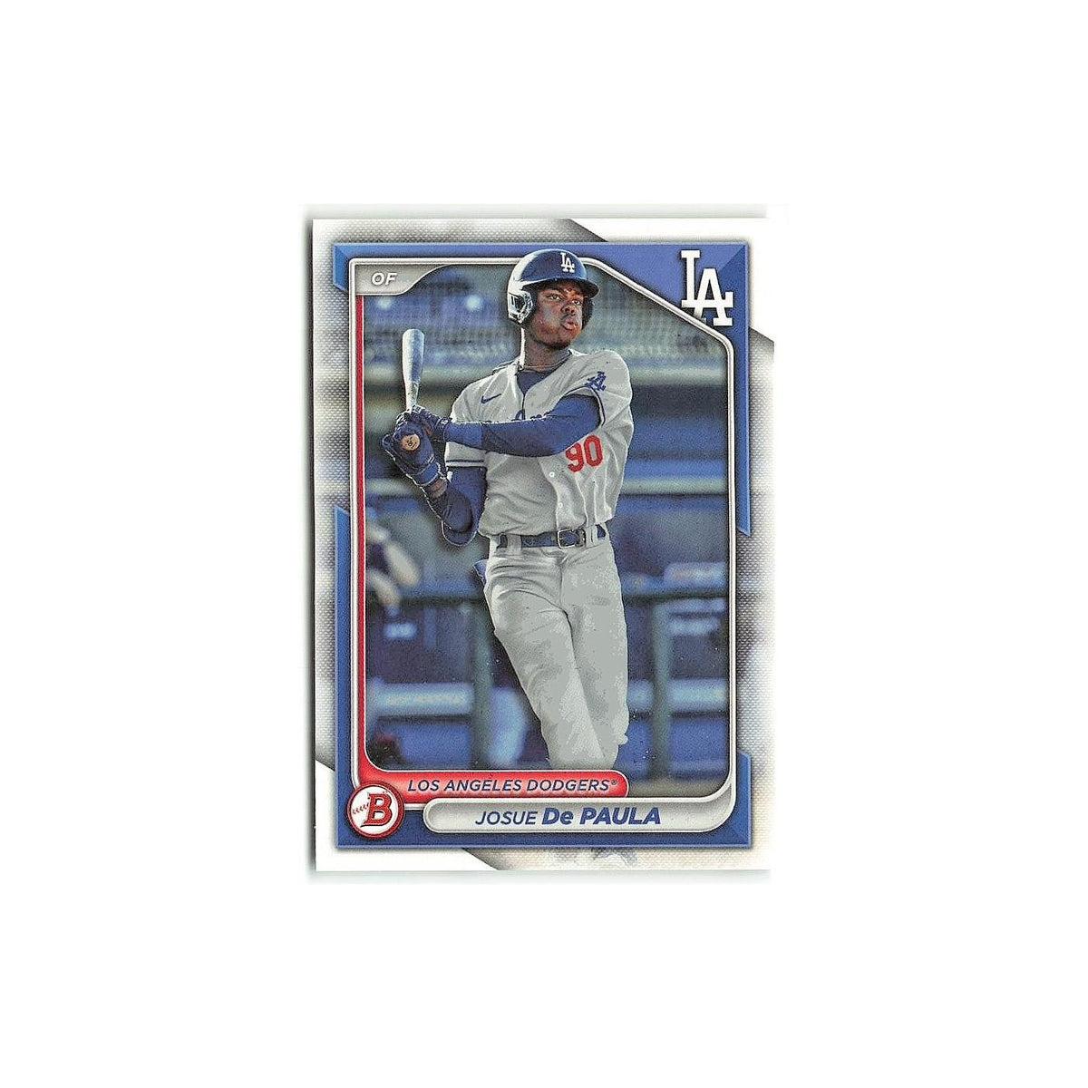 Josue De Paula 2024 Bowman Prospects #BP-12 Los Angeles Dodgers Baseball Card NM