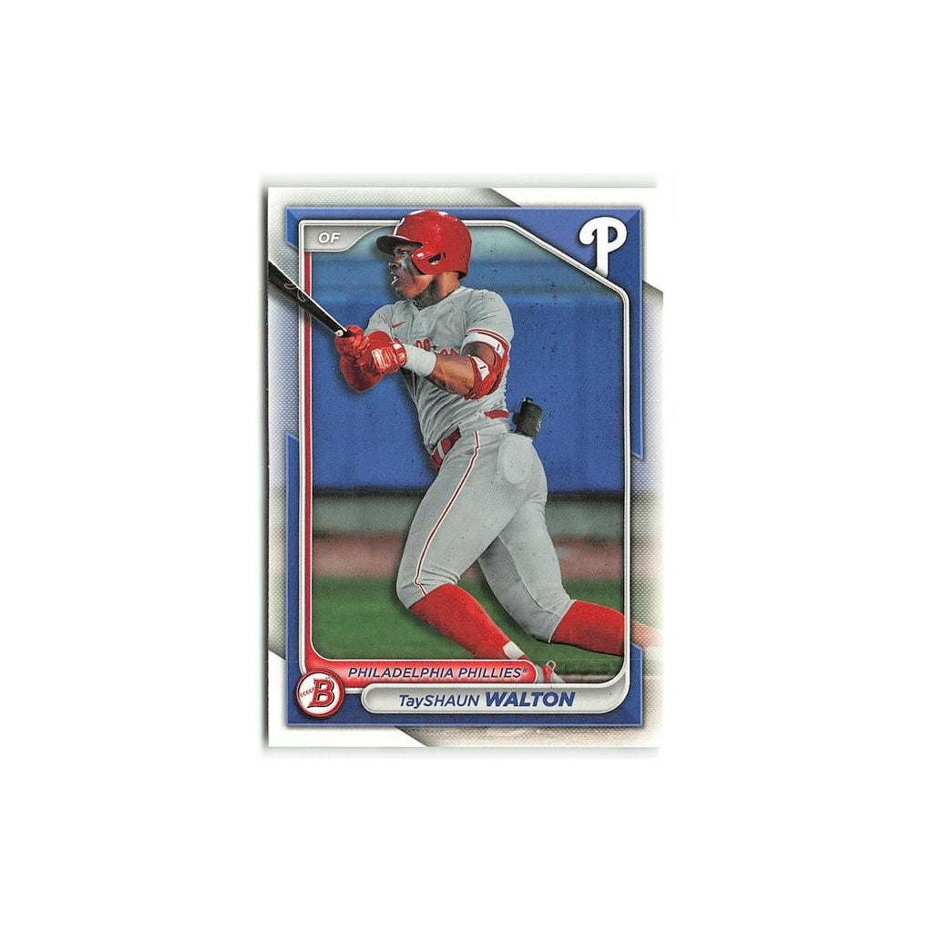 TayShaun Walton 2024 Bowman Prospects #BP-113 Philadelphia Phillies NM