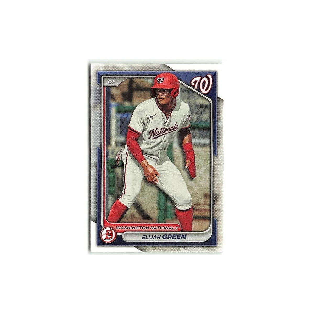 Elijah Green 2024 Bowman Prospects #BP-72 Washington Nationals Baseball Card NM