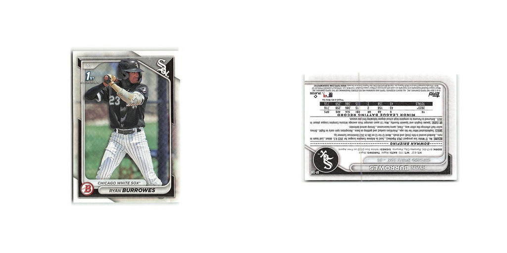 Ryan Burrowes 2024 Bowman Prospects #BP-119 Chicago White Sox Baseball Card NM