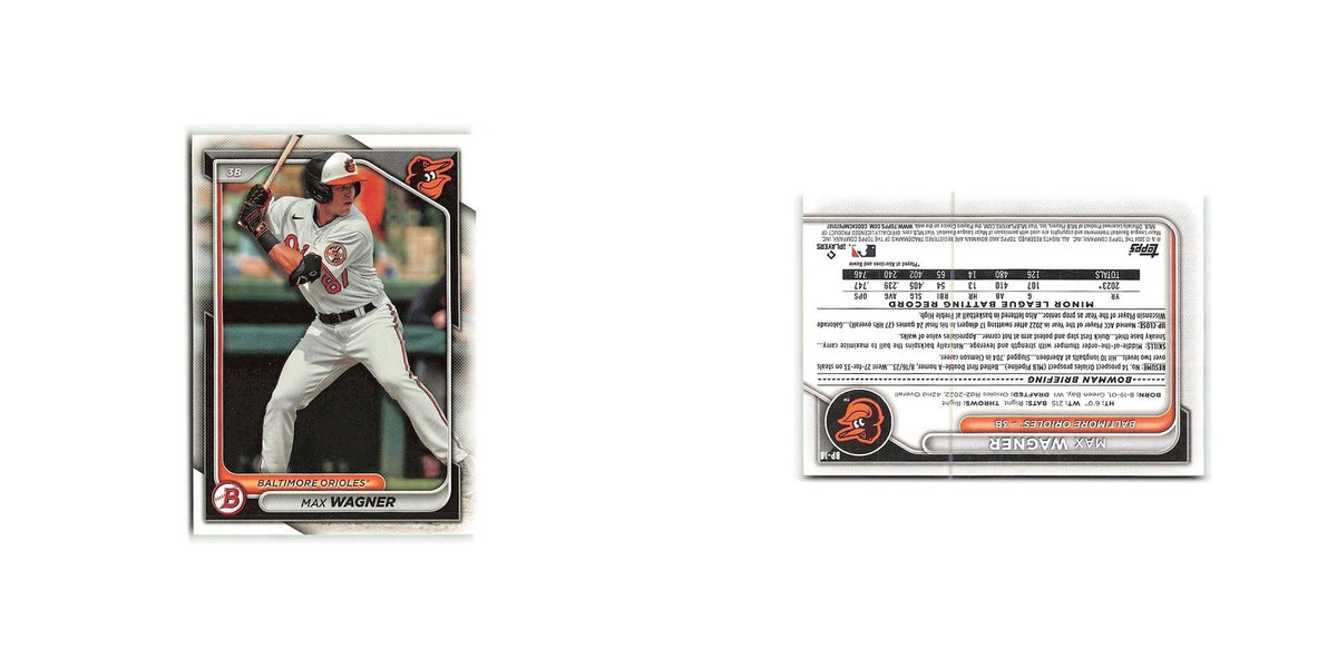 Max Wagner 2024 Bowman Prospects #BP-18 Baltimore Orioles Baseball Card NM