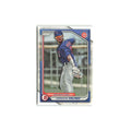 Derniche Valdez 2024 Bowman Prospects #BP-7 Chicago Cubs Baseball Card NM