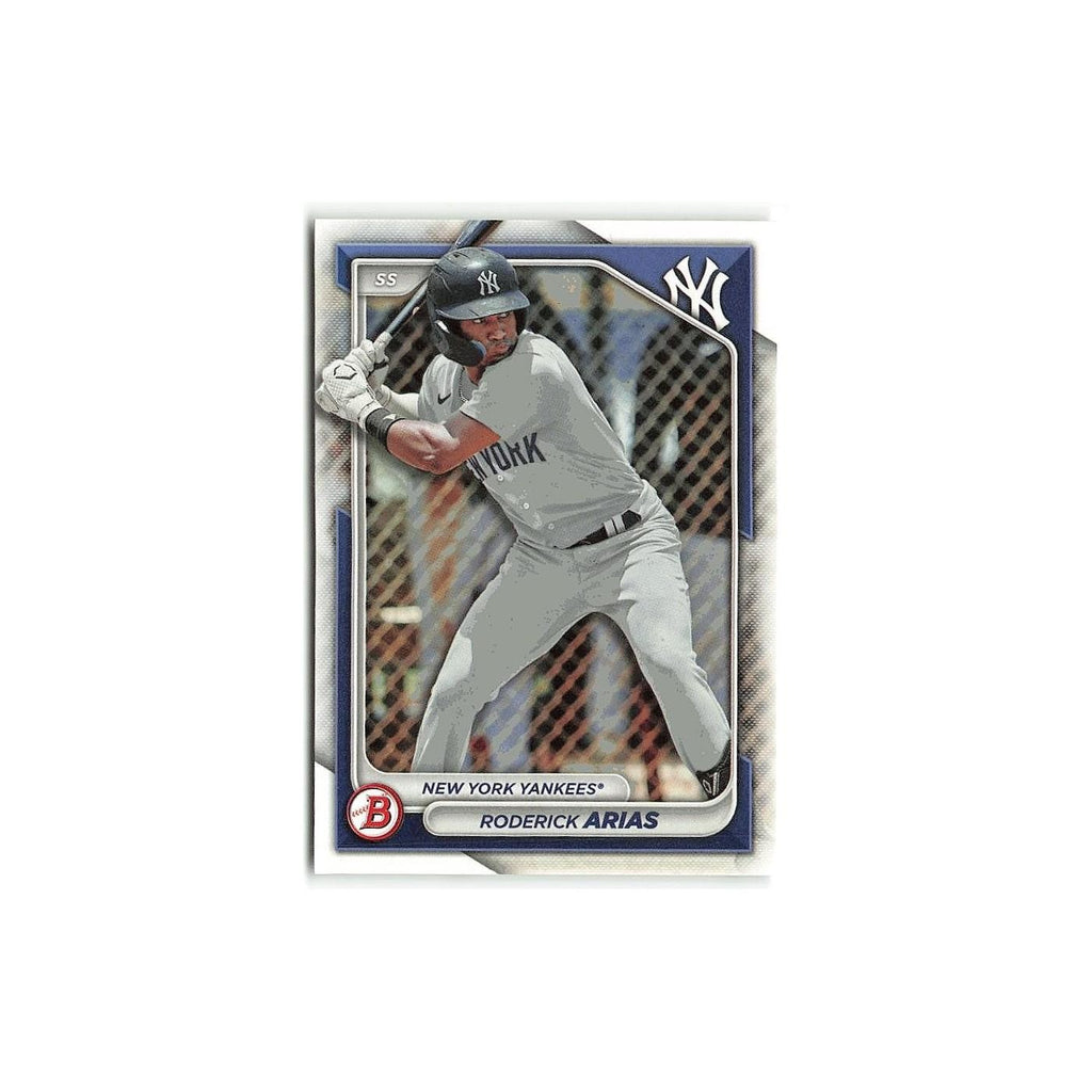 Roderick Arias 2024 Bowman Prospects #BP-100 New York Yankees Baseball Card NM