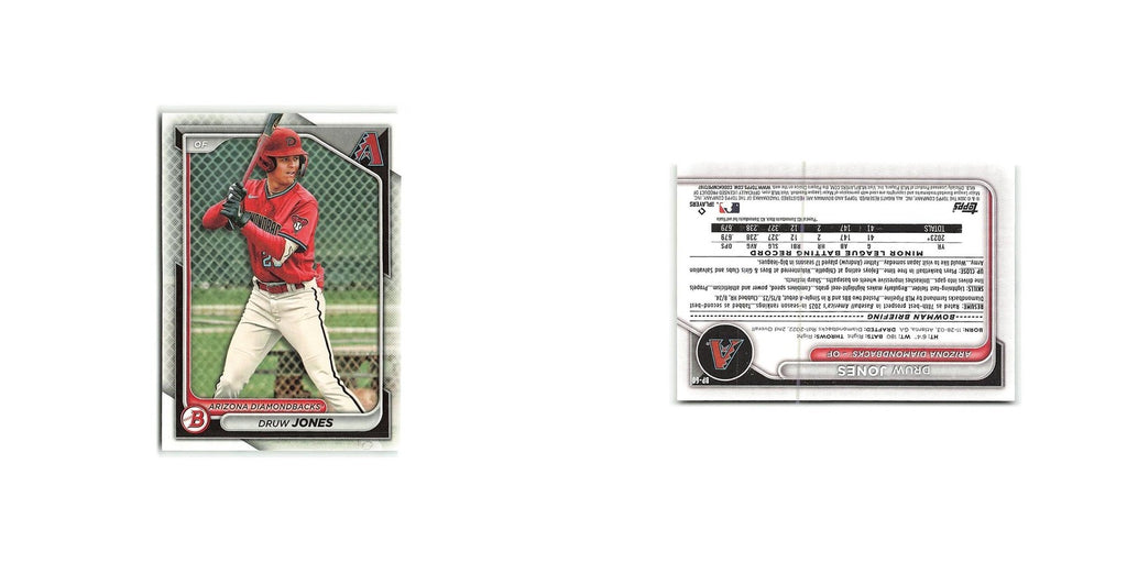 Druw Jones 2024 Bowman Prospects #BP-60 Arizona Diamondbacks Baseball Card NM