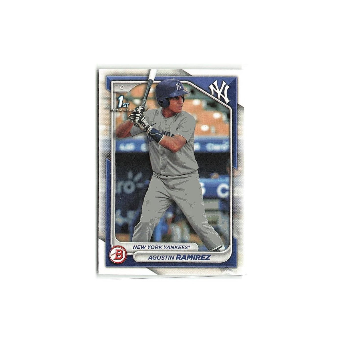 Agustin Ramirez 2024 Bowman Prospects #BP-85 New York Yankees Baseball Card NM