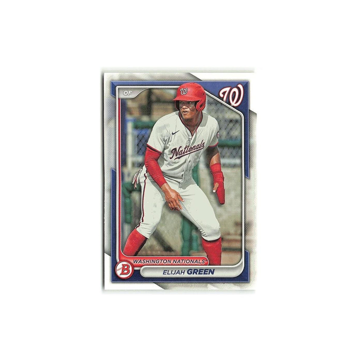Elijah Green 2024 Bowman Prospects #BP-72 Washington Nationals Baseball Card NM