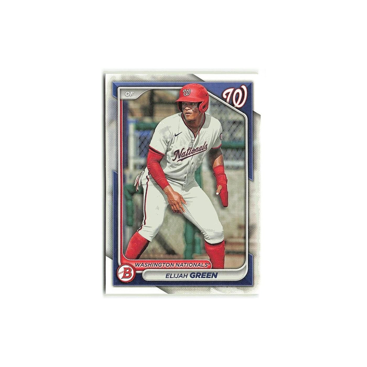 Elijah Green 2024 Bowman Prospects #BP-72 Washington Nationals Baseball Card NM