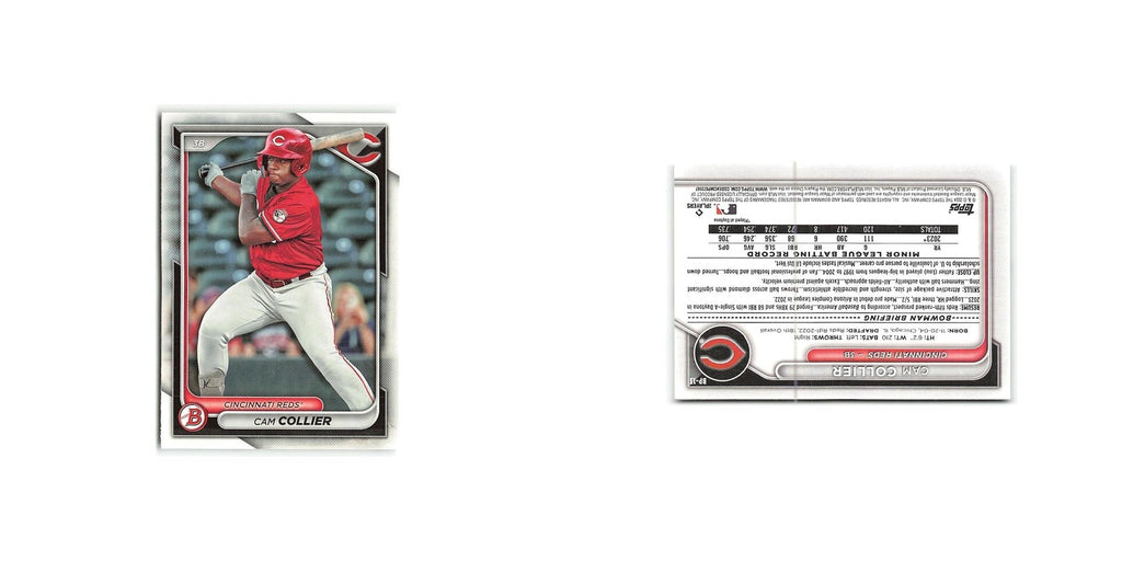 Cam Collier 2024 Bowman Prospects #BP-13 Cincinnati Reds Baseball Card NM