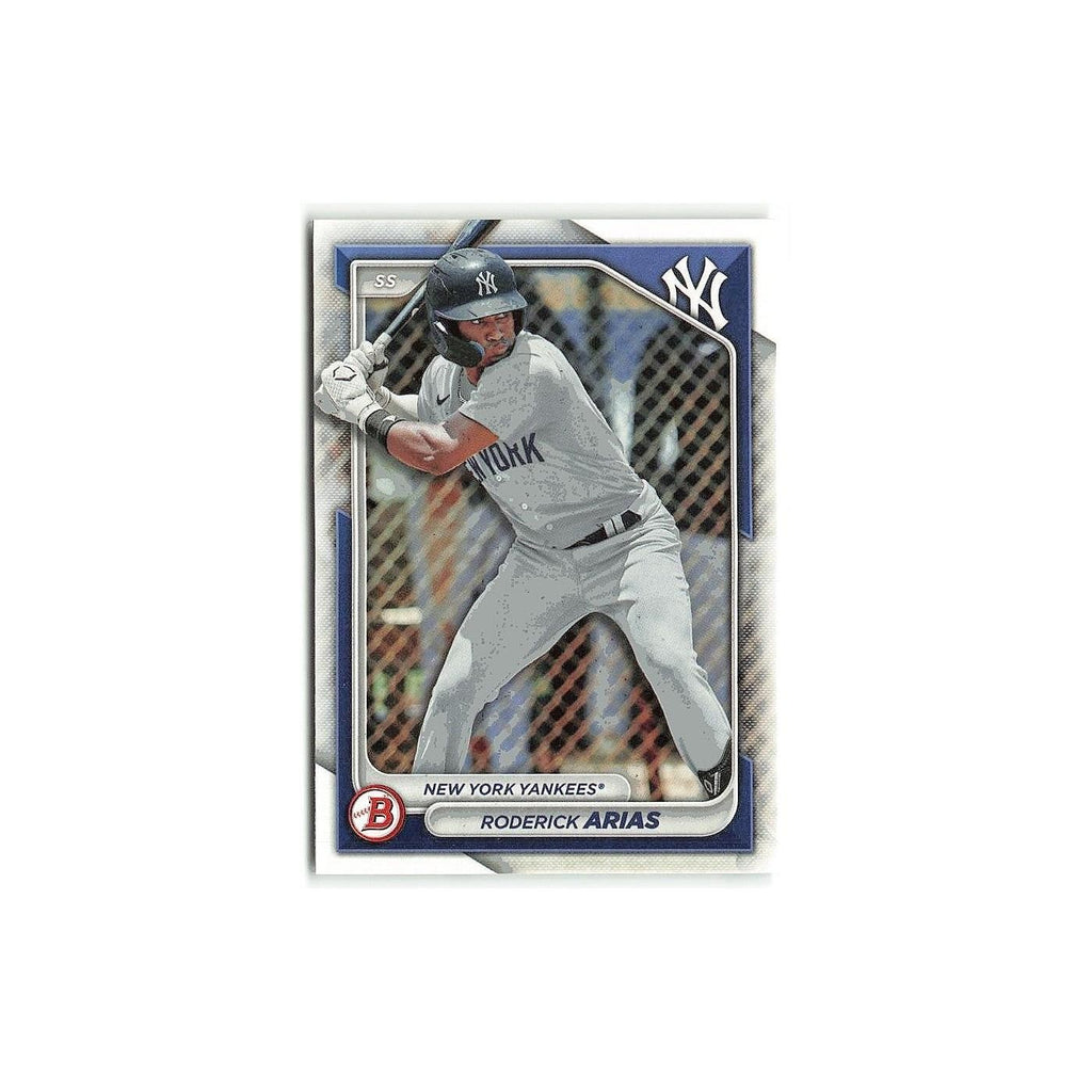 Roderick Arias 2024 Bowman Prospects #BP-100 New York Yankees Baseball Card NM