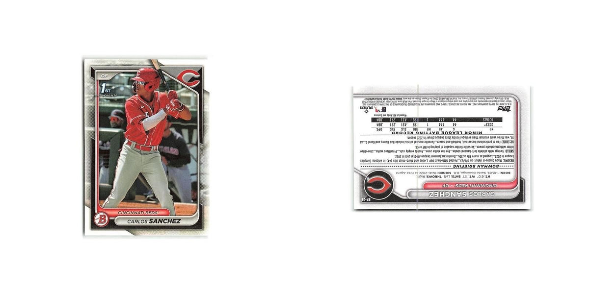 Carlos Sanchez 2024 Bowman Prospects #BP-25 Cincinnati Reds Baseball Card NM