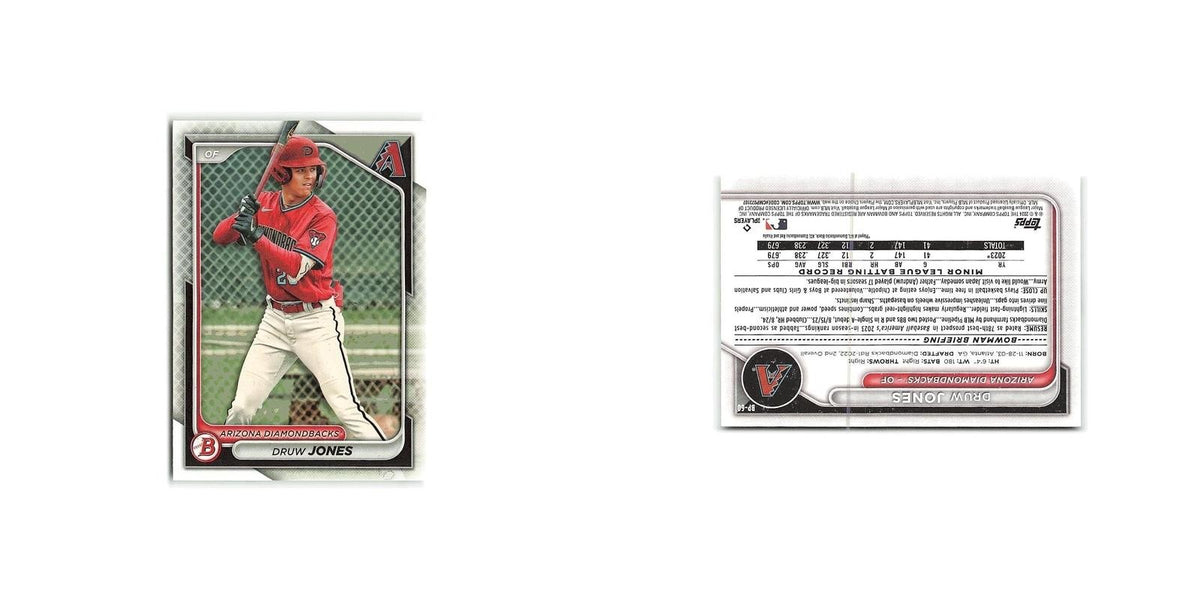 Druw Jones 2024 Bowman Prospects #BP-60 Arizona Diamondbacks Baseball Card NM