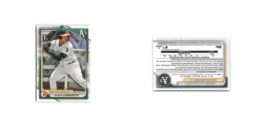 Ramon Landaeta 2024 Bowman Prospects #BP-28 Oakland Athletics Baseball Card NM
