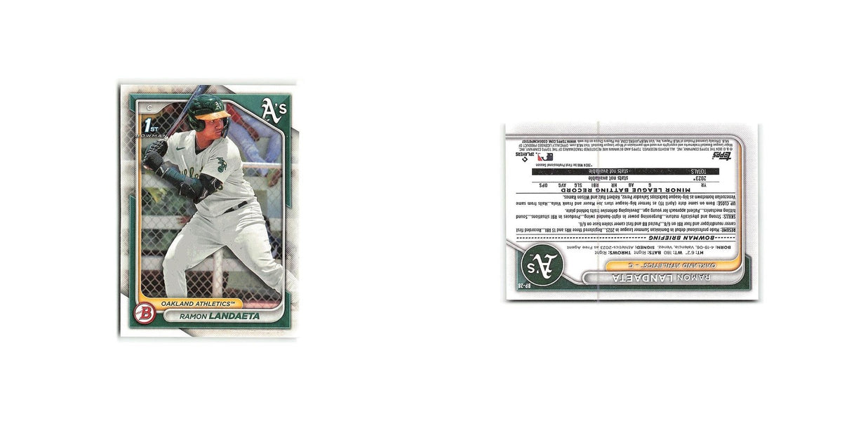 Ramon Landaeta 2024 Bowman Prospects #BP-28 Oakland Athletics Baseball Card NM