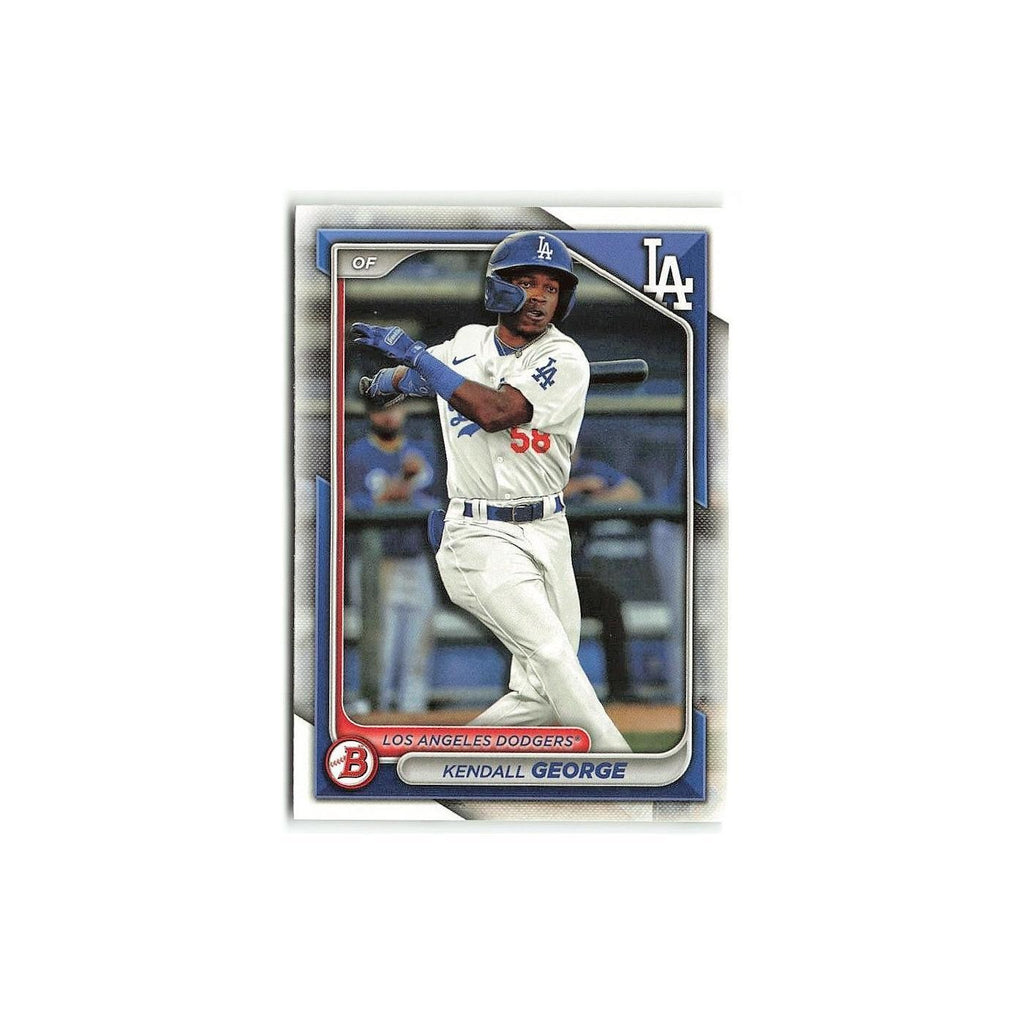 Kendall George 2024 Bowman Prospects #BP-58 Los Angeles Dodgers Baseball Card NM