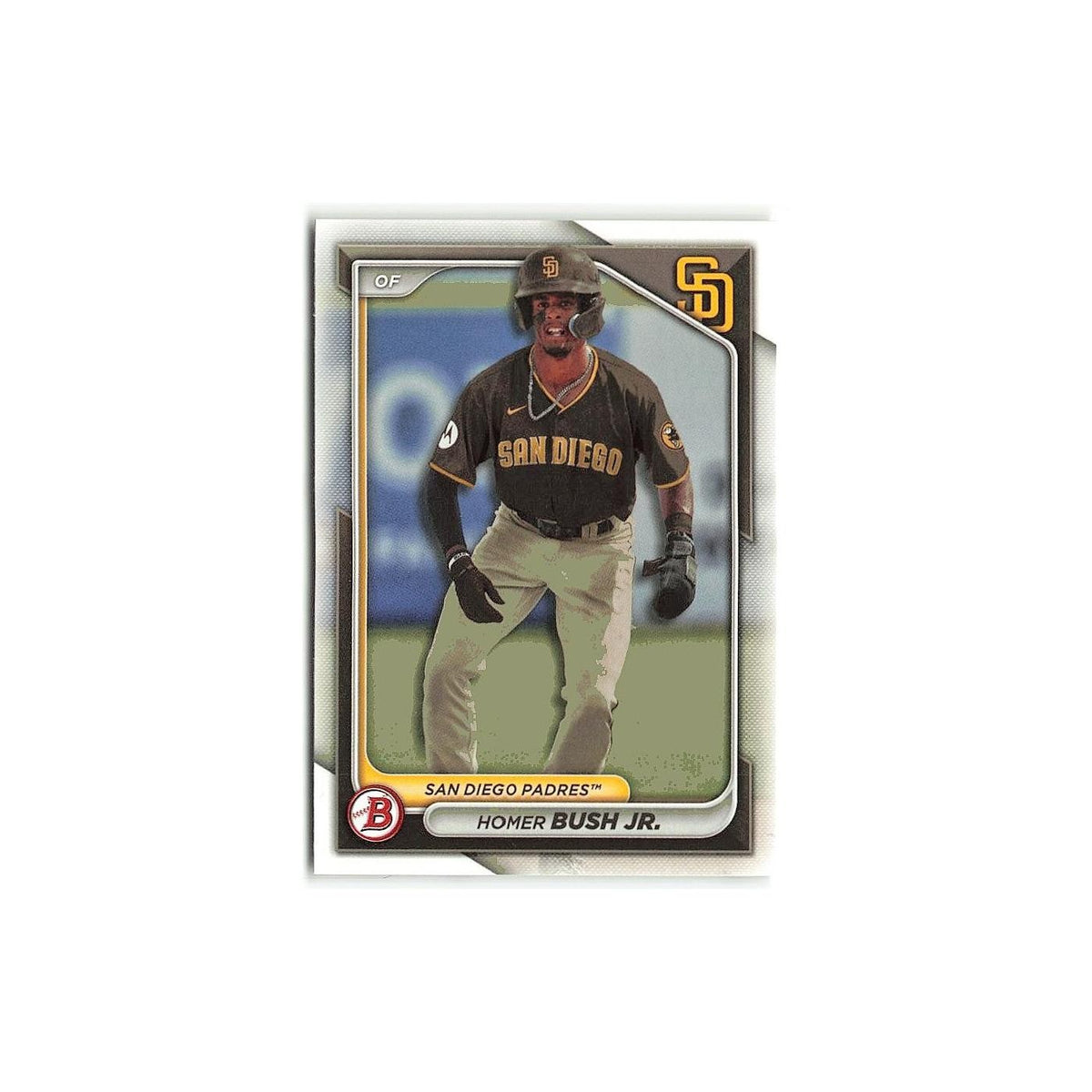 Homer Bush Jr. 2024 Bowman Prospects #BP-87 San Diego Padres Baseball Card NM