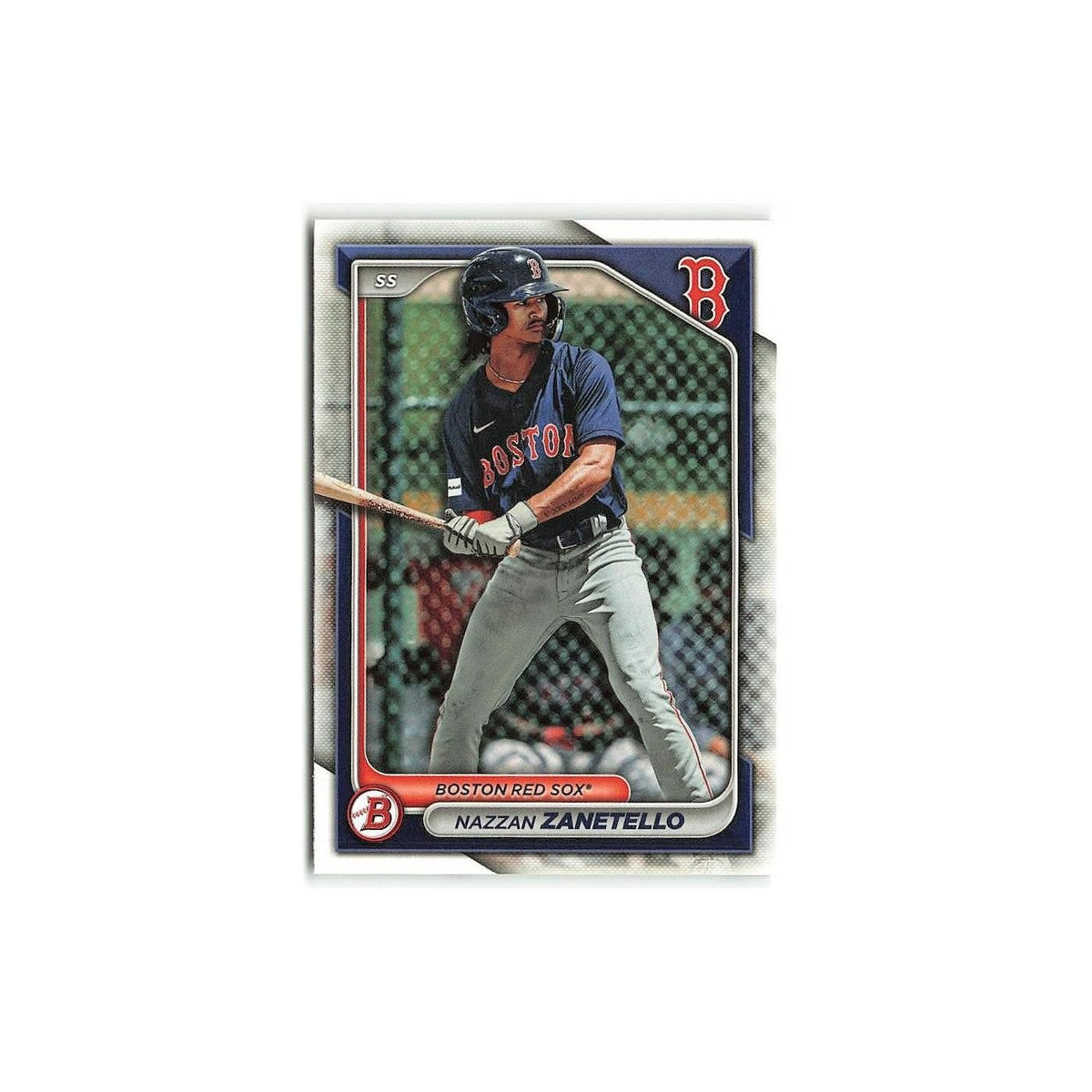 Nazzan Zanetello 2024 Bowman Prospects #BP-88 Boston Red Sox Baseball Card NM