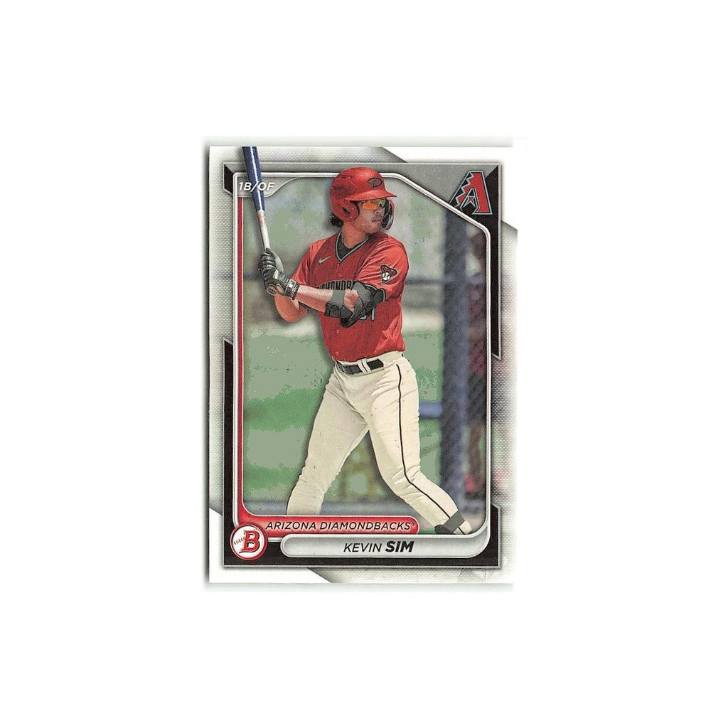 Kevin Sim 2024 Bowman Prospects #BP-34 Arizona Diamondbacks Baseball Card NM