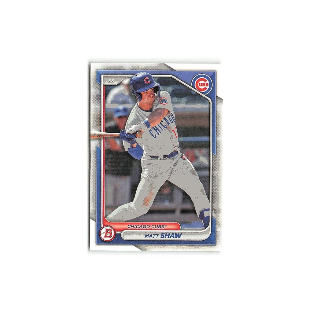 Matt Shaw 2024 Bowman Prospects #BP-30 Chicago Cubs Baseball Card NM