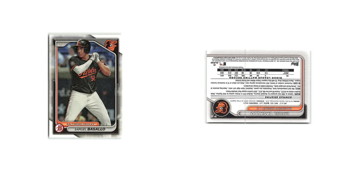 Samuel Basallo 2024 Bowman Prospects #BP-38 Baltimore Orioles Baseball Card NM