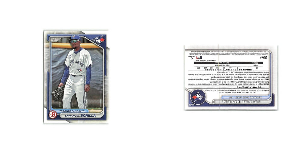 Enmanuel Bonilla 2024 Bowman Prospects #BP-53 Toronto Blue Jays Baseball Card NM