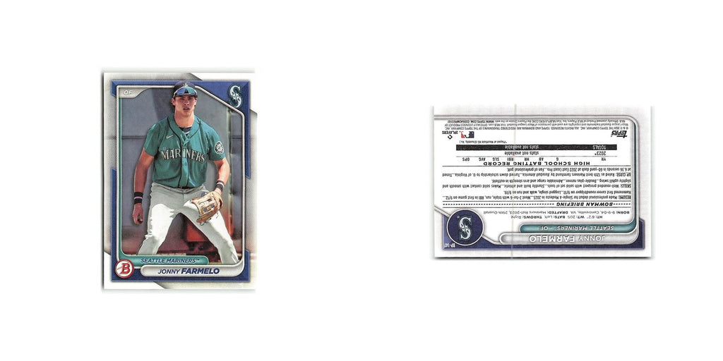 Jonny Farmelo 2024 Bowman Prospects #BP-147 Seattle Mariners Baseball Card NM