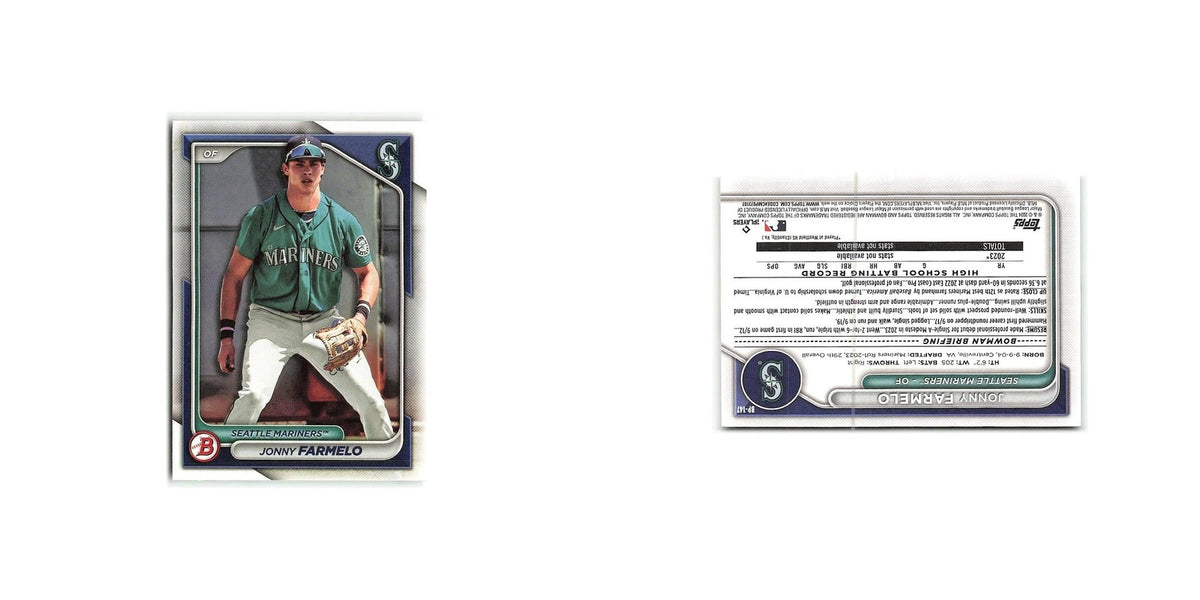 Jonny Farmelo 2024 Bowman Prospects #BP-147 Seattle Mariners Baseball Card NM