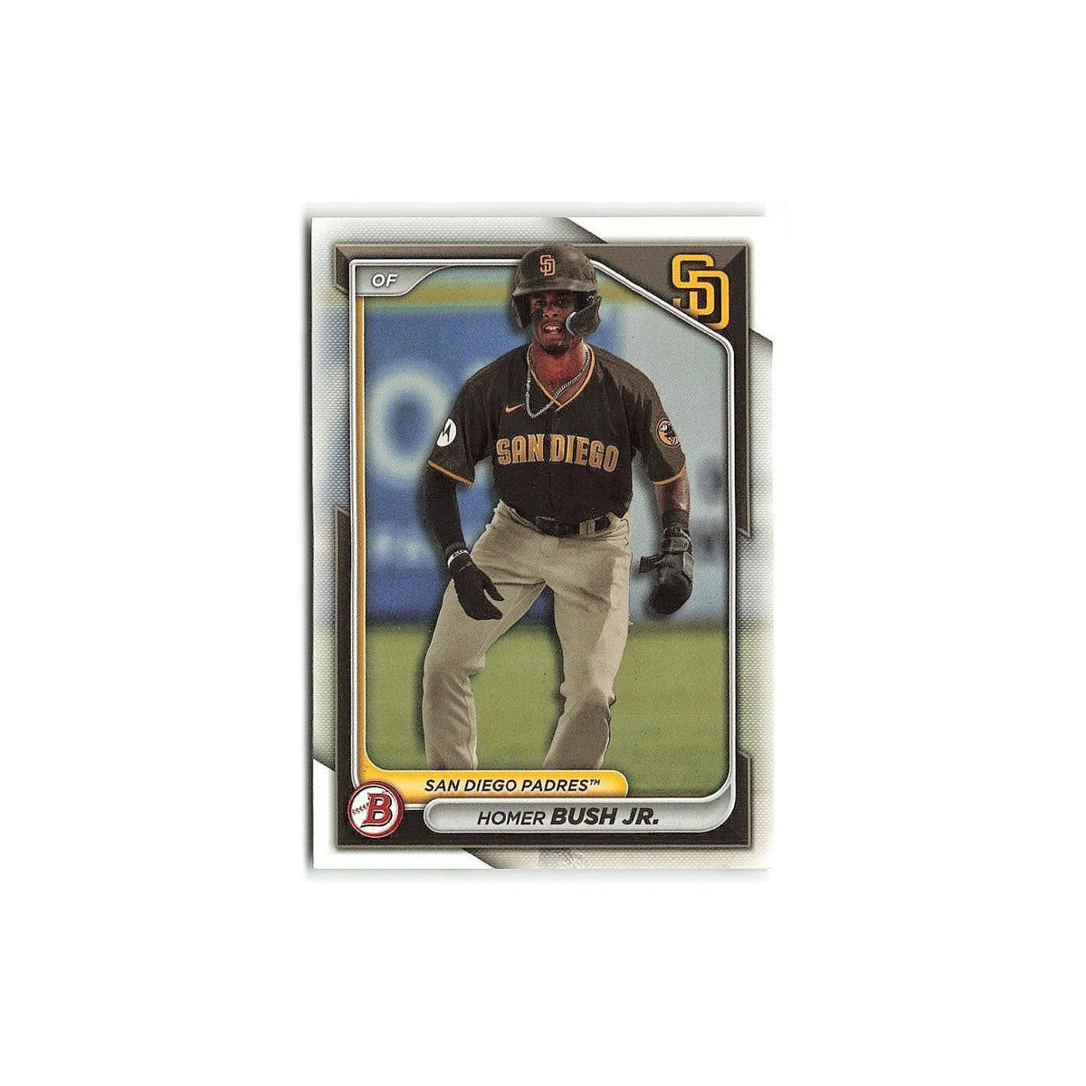 Homer Bush Jr. 2024 Bowman Prospects #BP-87 San Diego Padres Baseball Card NM