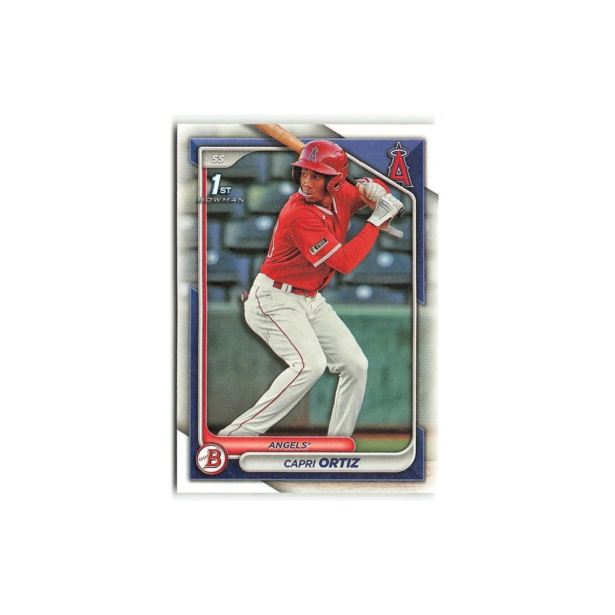 Capri Ortiz 2024 Bowman Prospects #BP-73 Los Angeles Angels Baseball Card NM