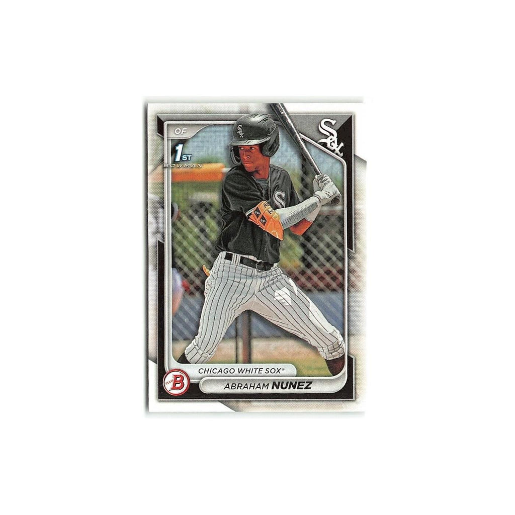 Abraham Nunez 2024 Bowman Prospects #BP-56 Chicago White Sox Baseball Card NM